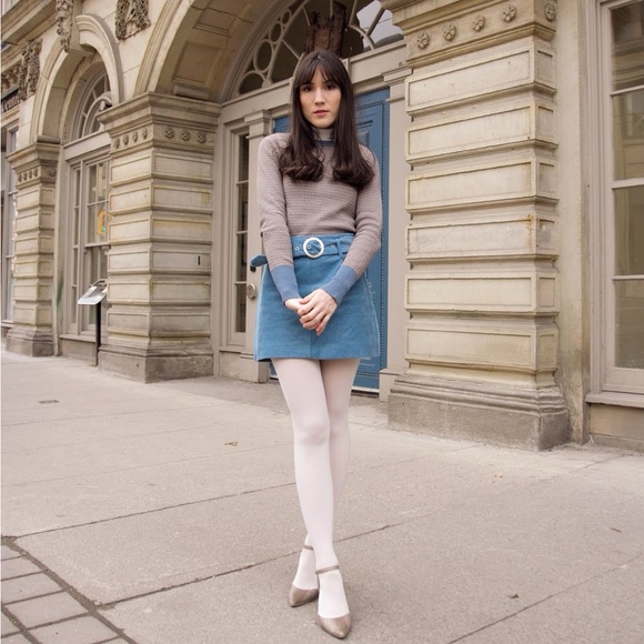 Zara Corduroy Skirt - Picture 8 of 14